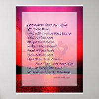 Poem for New Parents Poetry Poster