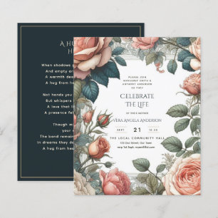 Poème commémoratif de la fête de la vie des Roses
