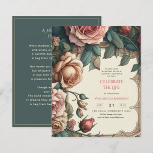 Poème commémoratif de la fête de la vie des Roses