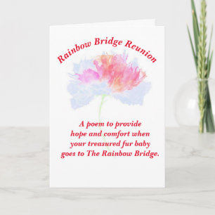 Poème : Confort Pour Perdre Un Animal ; FL, Carte 