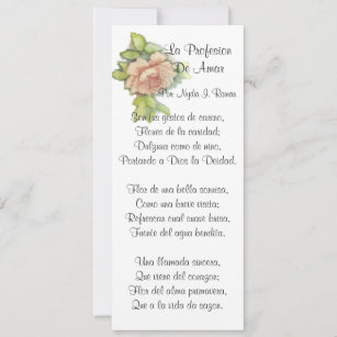 Amour Espagnol Cartes De Vœux Zazzle