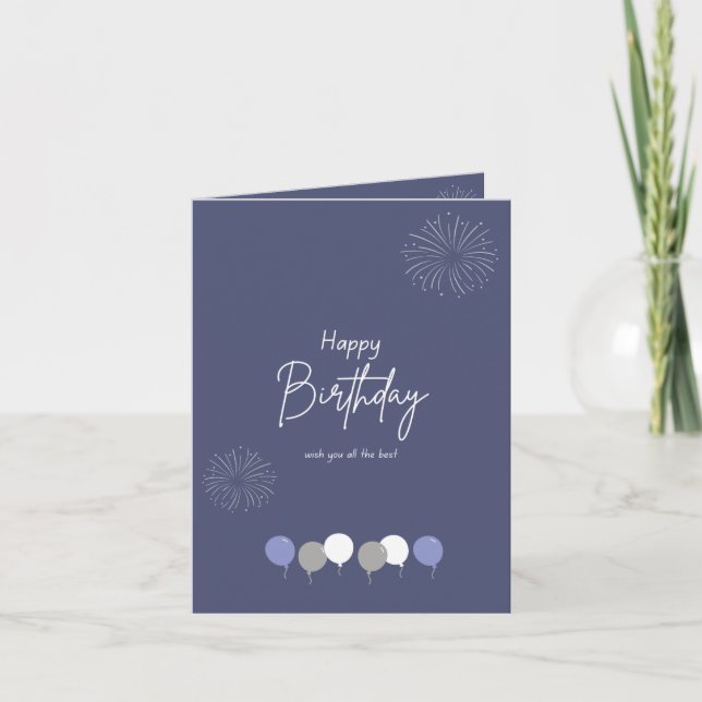 Poème très drôle pour carte mère d'anniversaire (Devant)