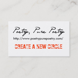 Poésie, cartes pures de baisse de yole de poésie