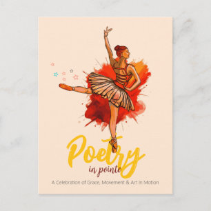 Poésie en Pointe Invitation à la représentation