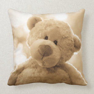 Poésie mignonne du coussin   d'ours de nounours