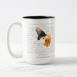“Poetry Painted Softly” – Mug by H.G. Alexandre