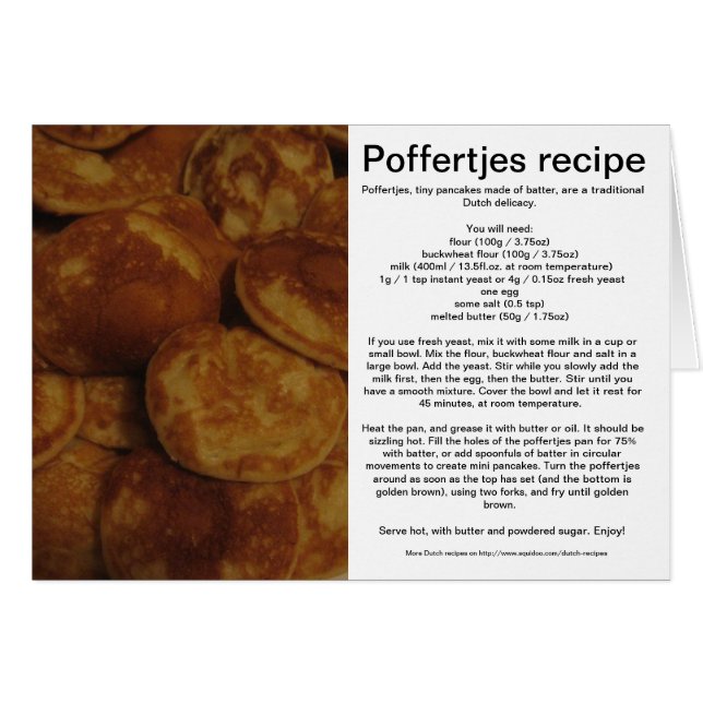 Poffertjes (Devant horizontal)