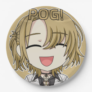 Pog ! Assiettes en papier Chibi - Fanart de Luca K