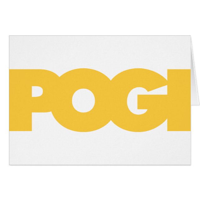 Pogi - jaune (Devant horizontal)