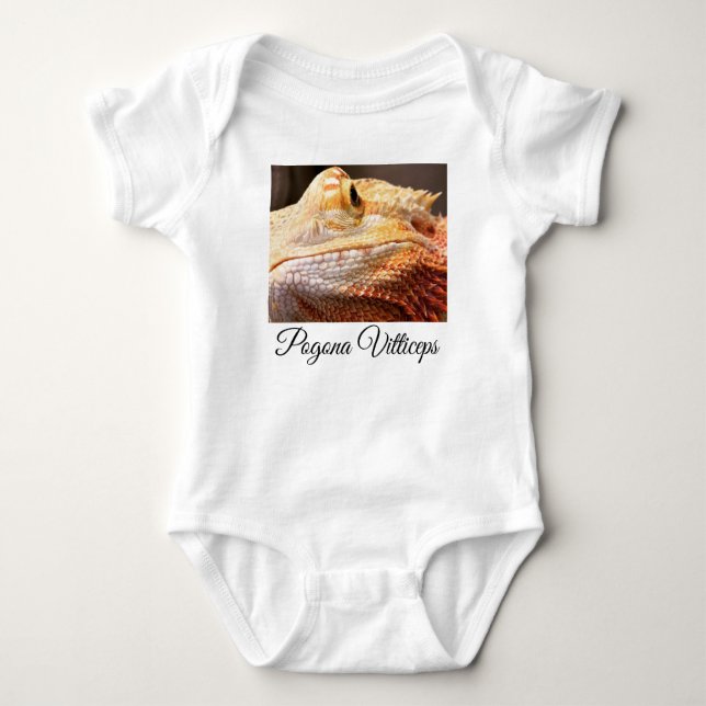 Pogona Vitteceps t-shirt barbus animaux de compagn (Devant)