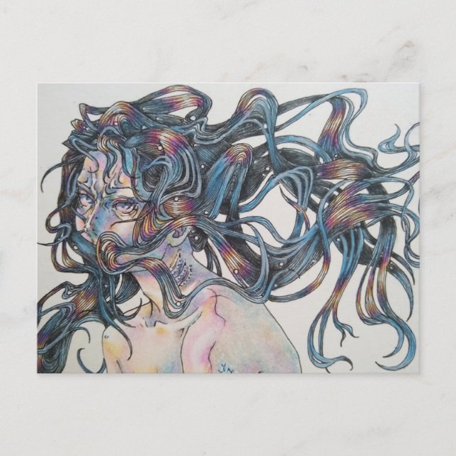 Poignant Art Series 8 de 11 Taille de carte postal (Devant)