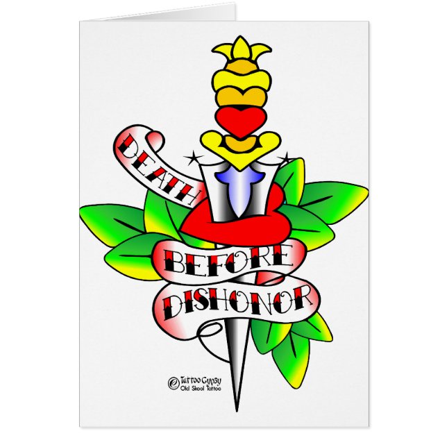 Poignard et coeur #1002 (Devant)