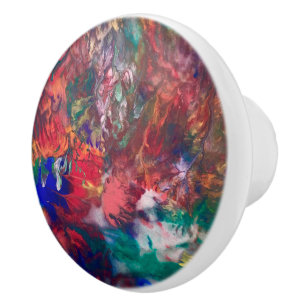 Poignée d'accentuation de la porte colorée Arc-en-