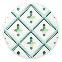 Poignée de céramique rétro