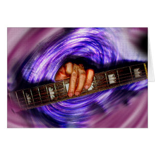 Poignée de guitare violet Vortex