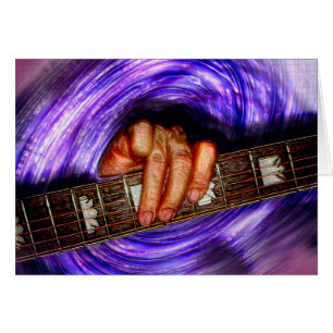 Poignée de guitare violet Vortex
