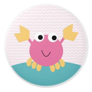 Poignée de mer Crabe Crabe Crabe Tissu Tirer Bout