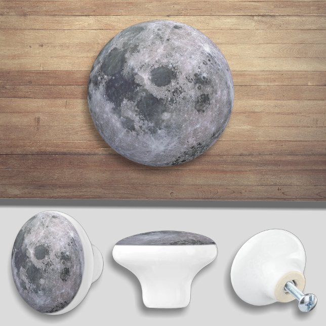 Poignée de meuble à bouton de porte Lune (Créateur téléchargé)