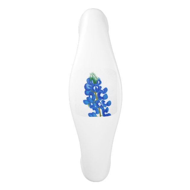 Poignée De Porte En Céramique Armoire texane Bluebonnet (Devant)