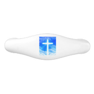 Poignée De Tiroir En Céramique Croix de lumière Jésus-Christ chrétien personnalis