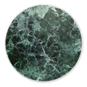 poignée de tiroir en marbre vert émeraude, poign