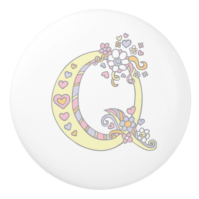 Poignée d'extraction de la poignée monogramme Q (Devant)