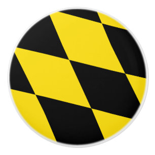 Poignée en céramique avec drapeau de Munich