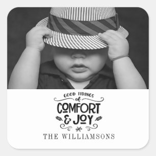 Poignée moderne   Sticker photo noir blanc