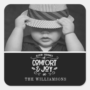 Poignée moderne   Sticker photo noir blanc