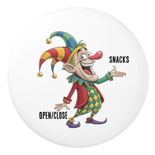 Poignées de porte Clown Snacks Ouvrir/Fermer (Devant)