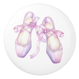 Poignées en céramique Rose Féminin Chaussures de B