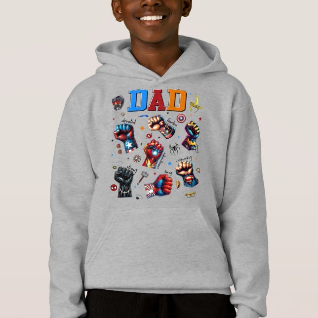 Poing papa Superhero (Devant)