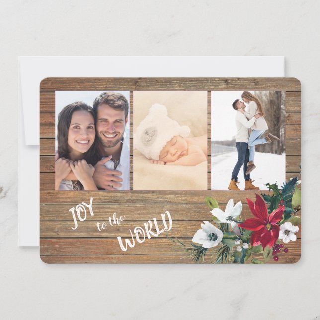 Poinsettia Joy aux quatre Modèles photo du monde (Devant)