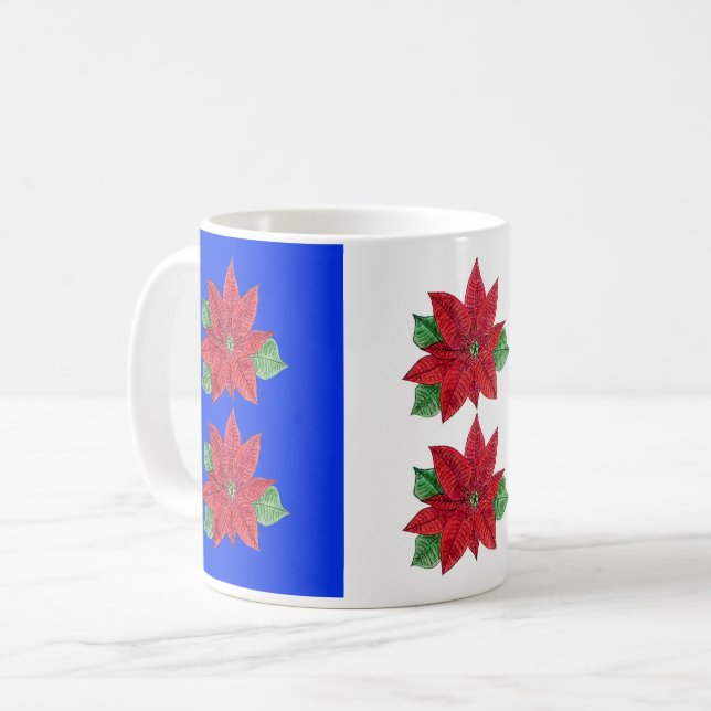 Poinsettia Mug (Devant gauche)