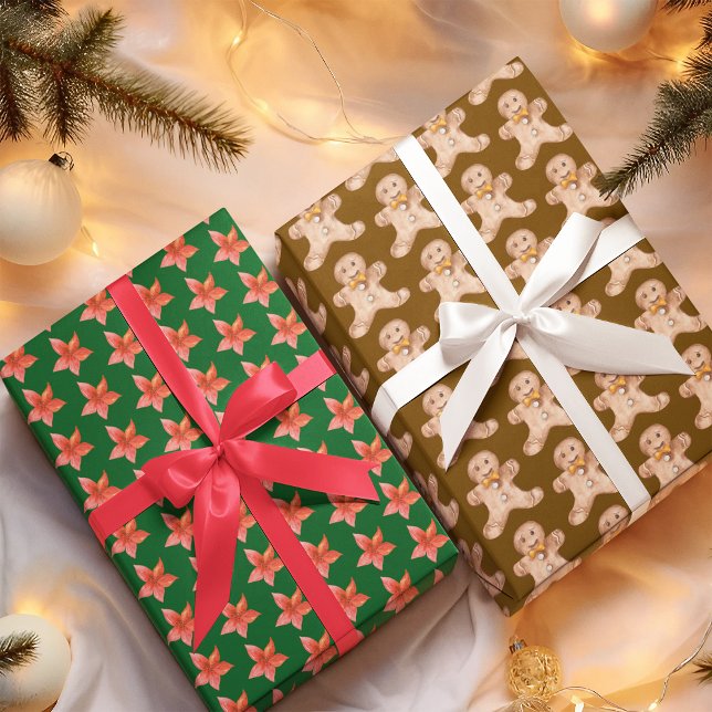 Poinsettia pain d'épices saint Feuille (Créateur téléchargé)