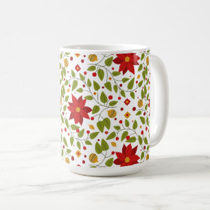 Poinsettia Paradise Café tasse légère