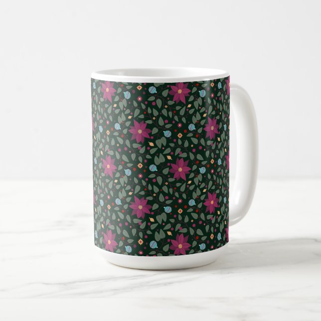 Poinsettia Paradise Mug (Devant droit)
