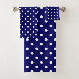 Point de polka bleu