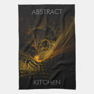 Point de rupture Art Abstrait serviette de cuisine