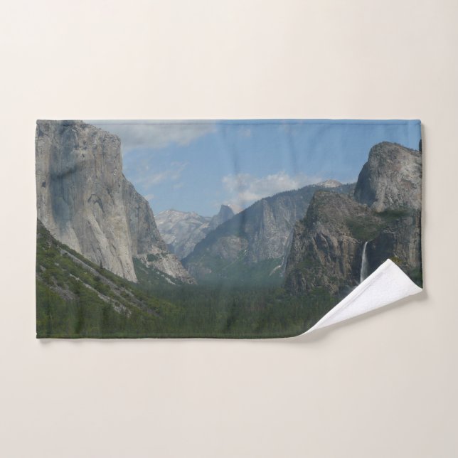 Point d'inspiration dans le parc national de Yosem (Serviette à main)