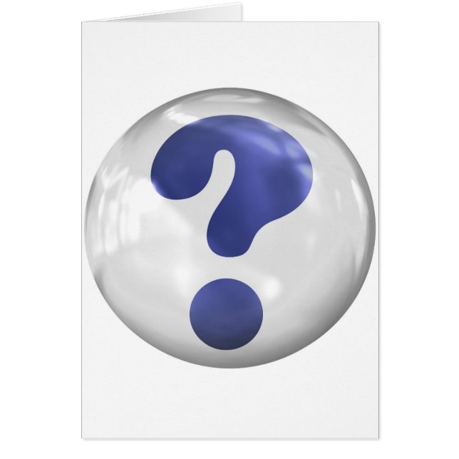 Point d'interrogation (Devant)