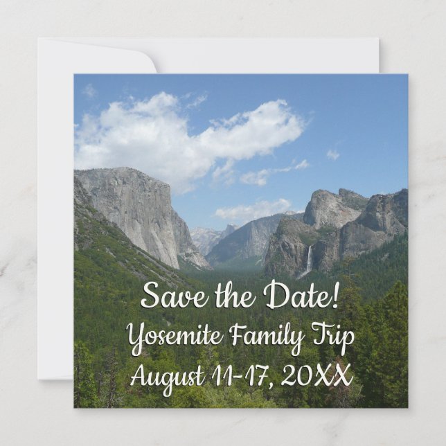Point Inspiration à Yosemite Réservez la date (Devant)