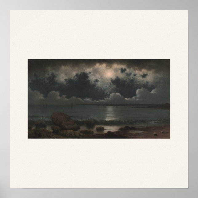 Point Judith, Rhode Island - Affiche carrée (Devant)