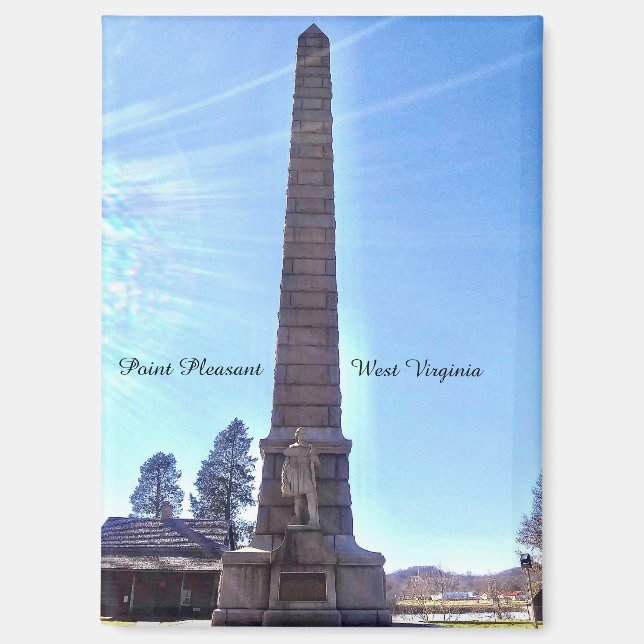 Point Pleasant Virginie-Occidentale Magnet  (Recto)