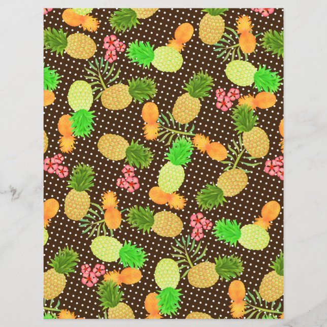 Point Polka Brown ananas (Devant)