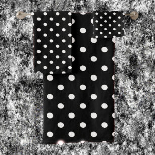 Point Polka noir