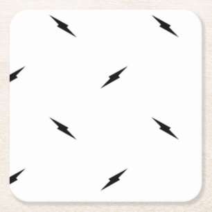 Point, Sous-bock en papier noir
