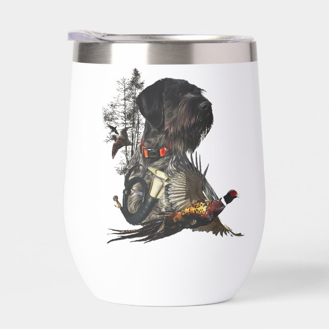 Pointeur À poils durs allemand (Droite)