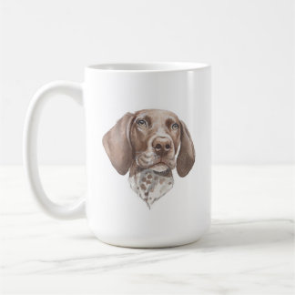 Pointeur allemand à poing court Mug | 15 oz