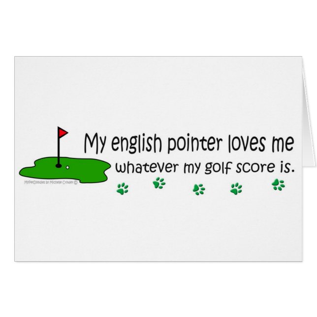 Pointeur anglais (Devant horizontal)